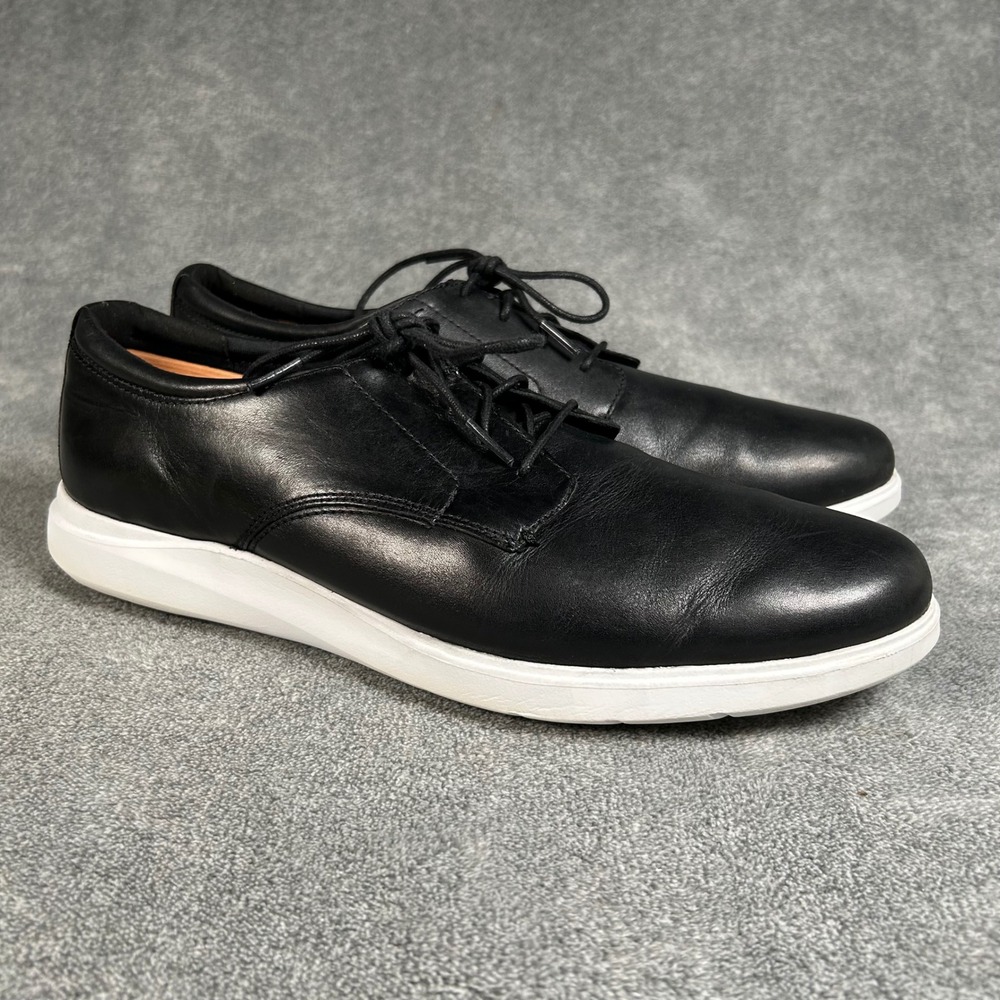 Cole Haan Grand.OS Dress Sneakers Derby Mens 13M Black Leather
